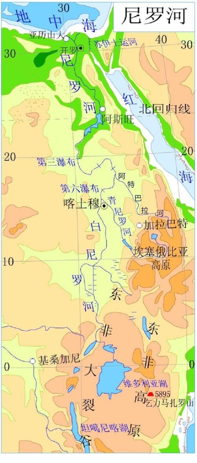 世界长河排名前十分别是什么（全球最长河流是哪条）-第3张图片