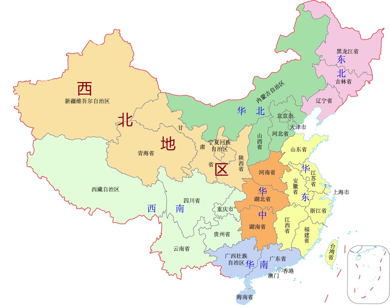 西北地区都包括哪些地方（西北地区的主要范围在哪里）-第5张图片