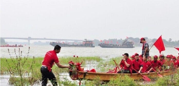 龙舟竞渡早在什么时期就有了（赛龙舟在什么时期起源出现）-第9张图片