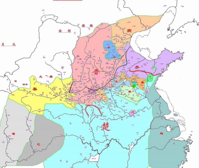 战国七雄是哪七个人（战国七雄现在分别位于哪个省份）-第3张图片