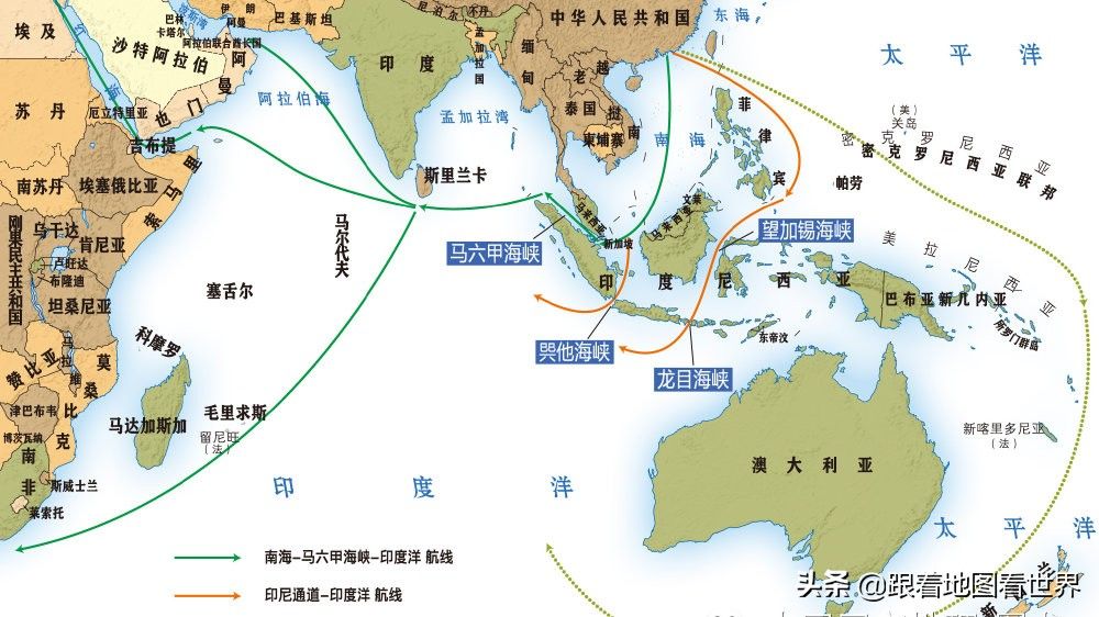 西亚地图（印度尼西亚和马来西亚的“海峡两岸”）-第7张图片