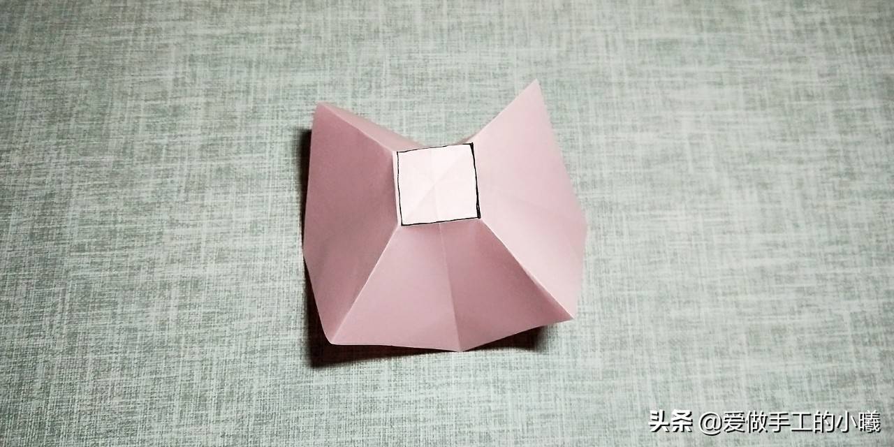 蝴蝶结的折法（漂亮的蝴蝶结折纸）-第10张图片