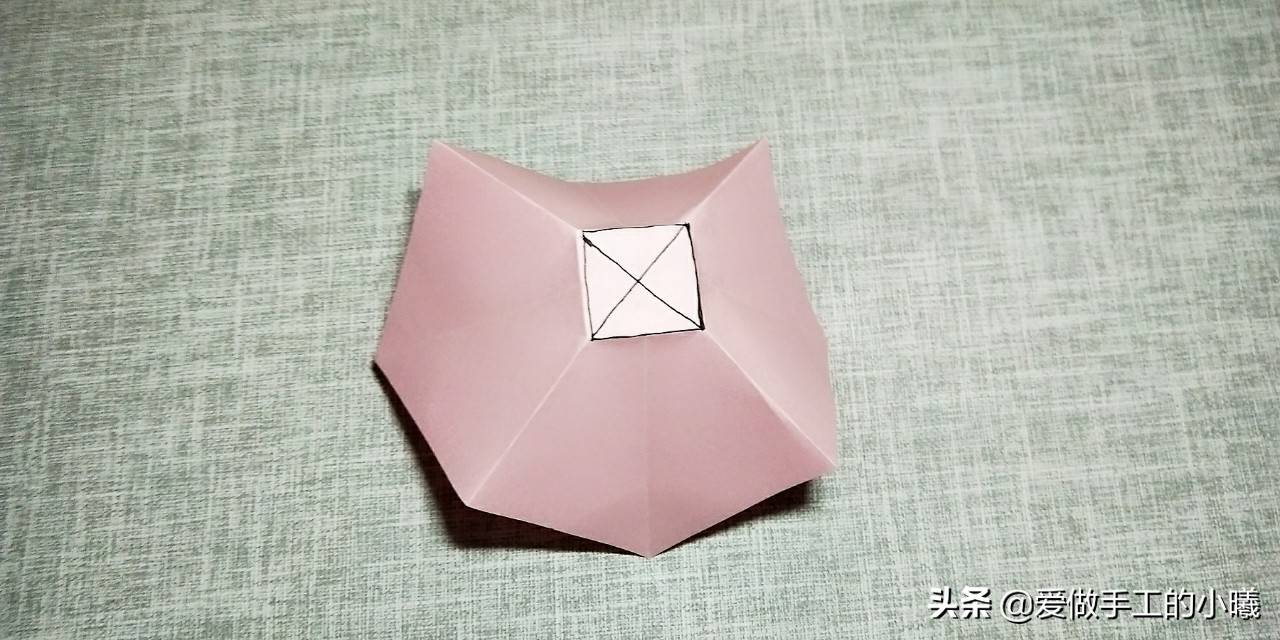 蝴蝶结的折法（漂亮的蝴蝶结折纸）-第11张图片