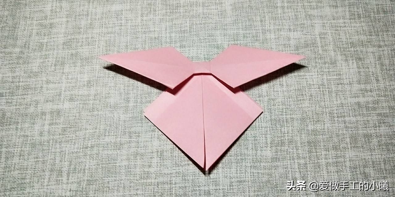 蝴蝶结的折法（漂亮的蝴蝶结折纸）-第22张图片