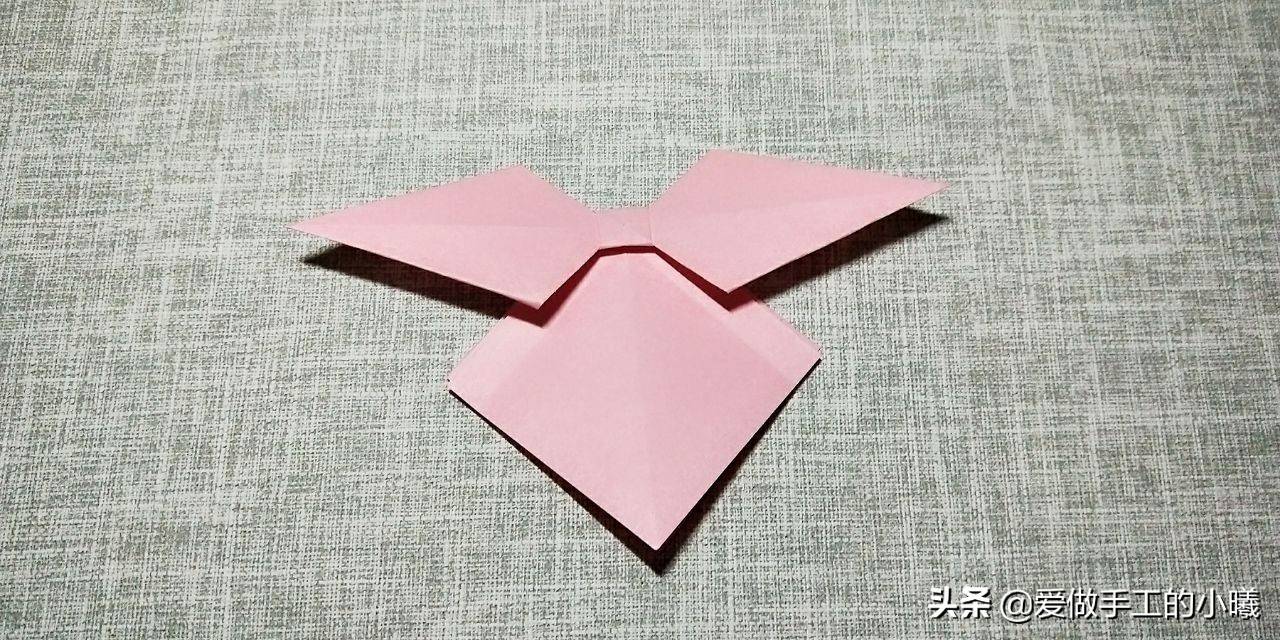 蝴蝶结的折法（漂亮的蝴蝶结折纸）-第21张图片