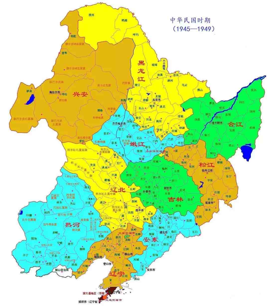 东北有哪些省（都说东三省大东北究竟有几省）-第13张图片