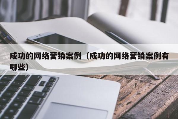 成功的网络营销案例（成功的网络营销案例有哪些）-第1张图片