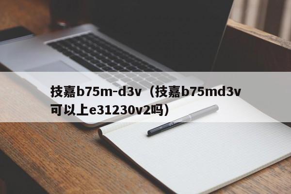 技嘉b75m-d3v（技嘉b75md3v可以上e31230v2吗）-第1张图片