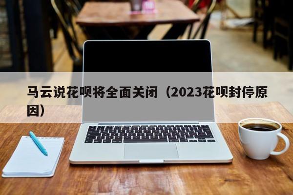 马云说花呗将全面关闭（2023花呗封停原因）-第1张图片